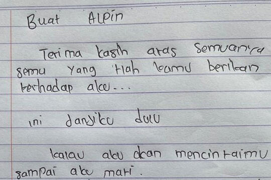 Ngeri, 5 Surat Ini Ditulis Tepat Sebelum Aksi Bunuh Diri Dilakukan!