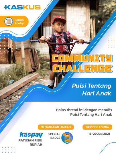 Karna Anak-Anak Juga Insan Merdeka. Yukk Buat Puisi Anak Disini