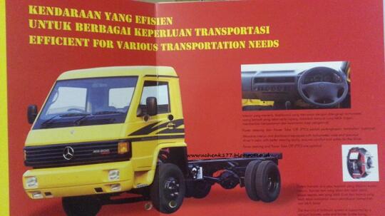 Mercedes Benz MB700 dan MB800 - Dibuat Untuk Menjegal Dominasi Mitsubishi Colt Diesel