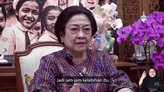 Megawati Beri PR di Hari Anak Nasional: Dari Mana Kah Asal Kodok?