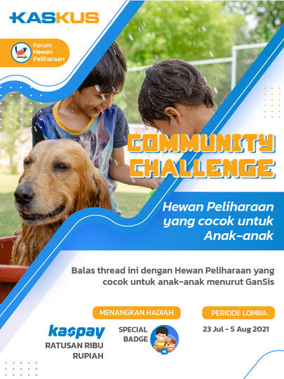 Hewan Peliharaan Yang Ramah Anak, yukkk Kasih Unjuk Di Reply Thread