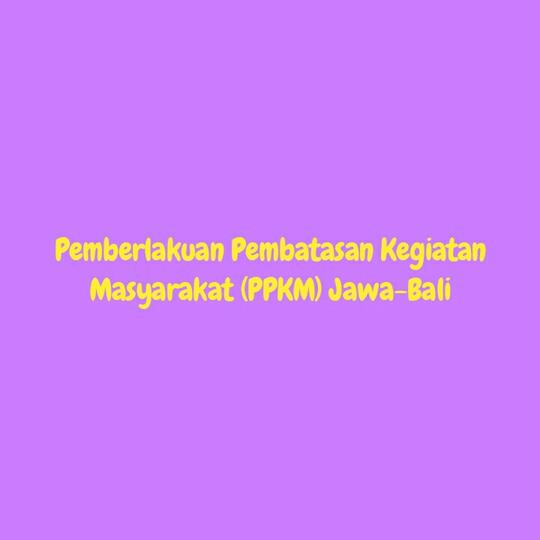 Bukan Cuma di Sinetron, Pembatasan Mobilitas Masyarakat pun di Indonesia Berepisode