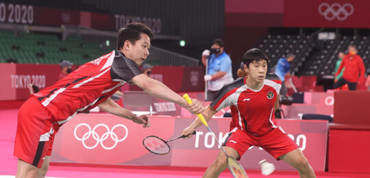 Tim Bulu Tangkis Indonesia di Hari Pertama Olimpiade Tokyo 2020: Sapu Bersih!