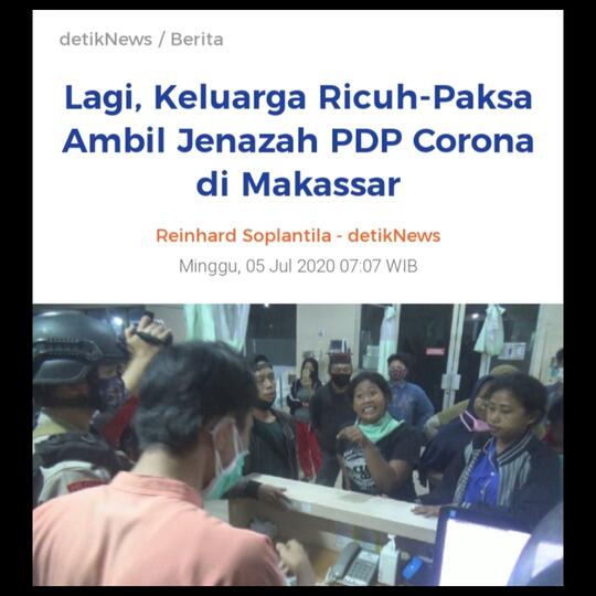 Viral Rebut-rebutan Jenazah oleh Keluarga dan Pihak Pemulasaraan! Kayak Sepakbola Aja