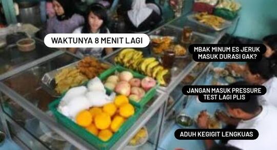 Muncul Parodi Makan di Tempat Dibatasi Waktu 20 Menit Saja, Apakah Ada yang Salah?