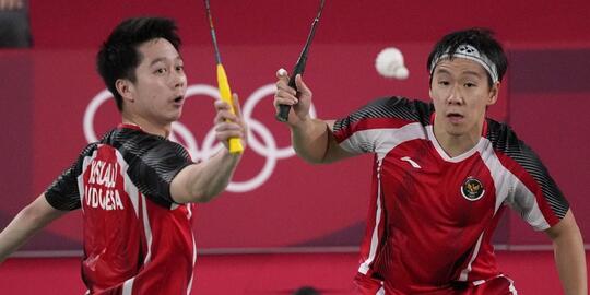 Beda Nasib Kevin/Marcus dan Greysia/Apriyani di Olimpiade Tokyo 2020