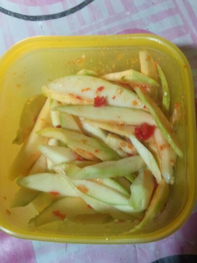 Asinan Mangga ala Bunda Oya, Mudah Buatnya Seger Rasanya