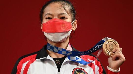 Lifter Windy Cantika Berpeluang Raih Perak, Jika Hou Zhihui Positif Doping