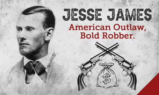 Jesse James Bandit Berdarah dan Penjahat Amerika