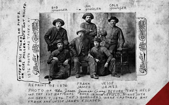 Jesse James Bandit Berdarah dan Penjahat Amerika