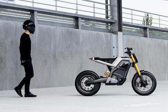 DAB Concept – E, Motor Listrik dengang Penggabungan Roadster dan Supermoto