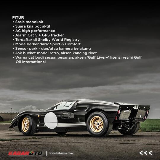 Everrati Perkenalkan Ford GT40 Legendaris Dengan Mesin Listrik