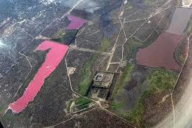 Laguna di Argentina Berubah Warna Menjadi Pink!
