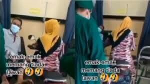 Wow! Emak-emak Ini Antar Pasien, Motor Langsung Masuk ke Ruang IGD Rumah Sakit
