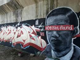 Mural Wajah Jokowi Ditulis '404: Not Found, Kreatif Atau Kritik?