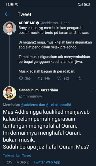 Para Santri Tutup Telinga Saat Diputar Musik di Area Vaksin, Begini Komentar Netizen!
