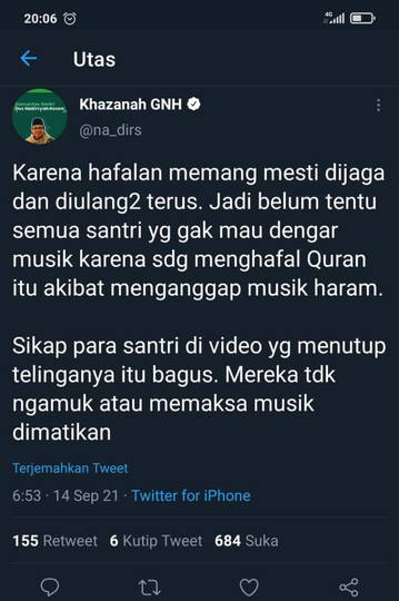 Para Santri Tutup Telinga Saat Diputar Musik di Area Vaksin, Begini Komentar Netizen!