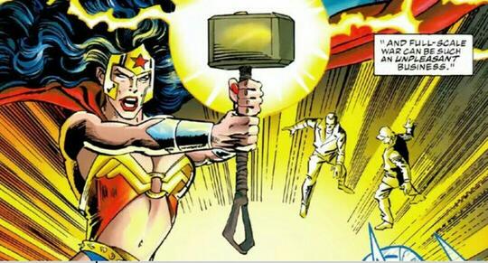 Siapa Yang Akan Menang Dalam Pertarungan Antara Wonder Woman (DC) VS Thor (Marvel)?