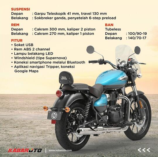 3 Varian Royal Enfield Meteor 350 Meluncur, Ini Harganya