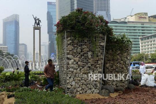 Pemprov DKI Tepis Pembangunan Tugu Sepeda Mangkrak: Bulan Ini Selesai