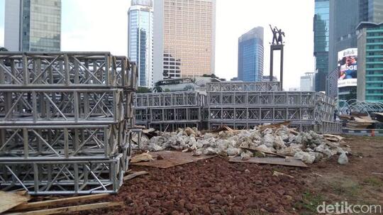 Pemprov DKI Tepis Pembangunan Tugu Sepeda Mangkrak: Bulan Ini Selesai