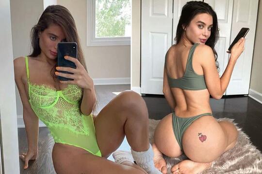 Mantan Artis Dewasa Lana Rhoades Menari Strip Untuk Memamerkan Kehamilannya