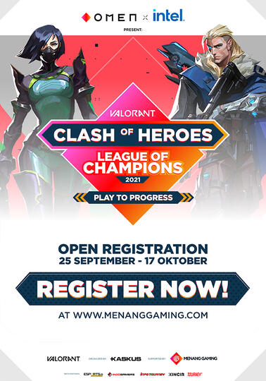 Raih Hadiah Total Puluhan Juta Rupiah dengan Daftar OMEN Clash of Heroes Sekarang!