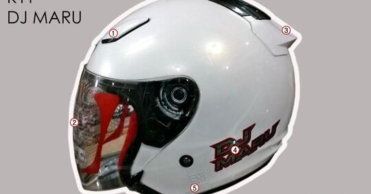 Ini Nih! Helm yang di Sukai Para Maling