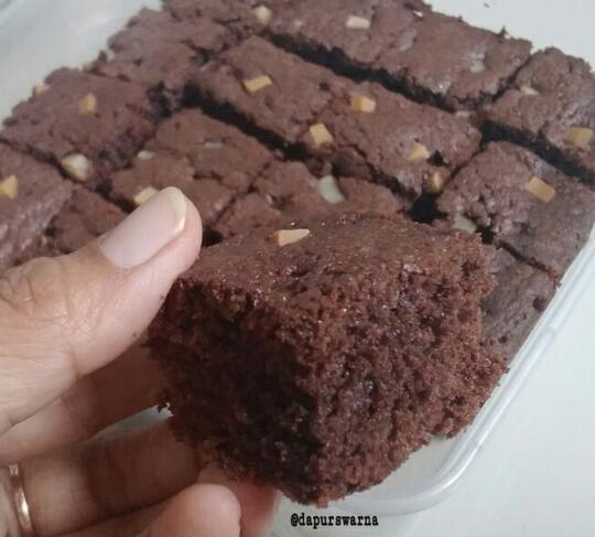 Brownies Panggang yang Endesnya No Bokis
