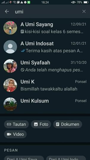 8 Nama kontak Istri pada Ponsel Suami, Adakah Yang Sama?