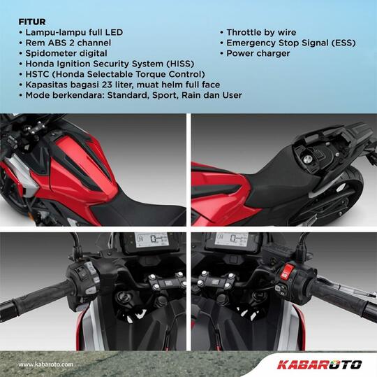 Honda NC750X, Pamer Kian Lincah