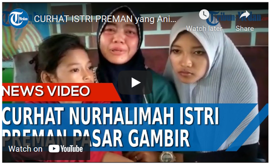 Preman Sok Jago Akhirnya Keder setelah Pedagang Pajak Gambir Tolak Setor Uang