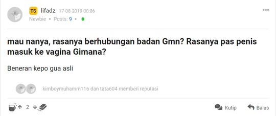Bagaimana Rasanya Bersenggama, Pertanyaan Wajar dari Si Bokep