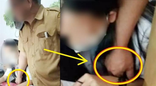 Fotonya VIRAL Saat Sentuh 'PAYUDARA' Murid, Oknum Guru Bantah Lakukan Pelecehan !