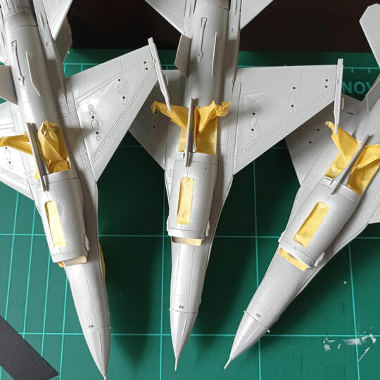 Marathon Merakit 3 (tiga) F-16A TNI-AU Sekaligus