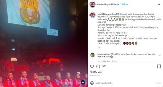 Taufik H Semprot Pemerintah Soal Bendera, Bintang Emon: Alumni Udah Turun, Hati-Hati