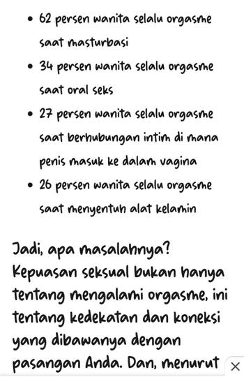 Apa Pentingnya Memuaskan Istri di Ranjang?