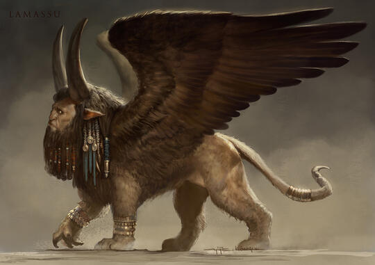 Menyeramkannya Monster - Monster Mitologi Mesopotamia
