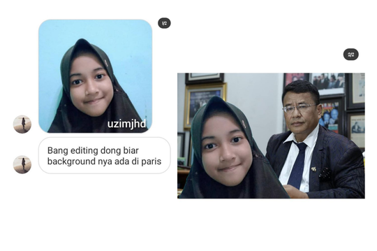 Beginilah Hasilnya kalau Kamu Minta Edit Foto Gratisan di Media Sosial