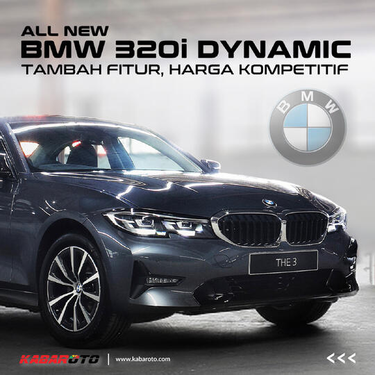 Harga Rp700 Jutaan Dan Lebih Bertenaga, BMW 320i Dynamic Resmi Meluncur