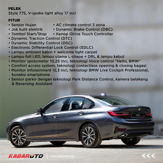 Harga Rp700 Jutaan Dan Lebih Bertenaga, BMW 320i Dynamic Resmi Meluncur