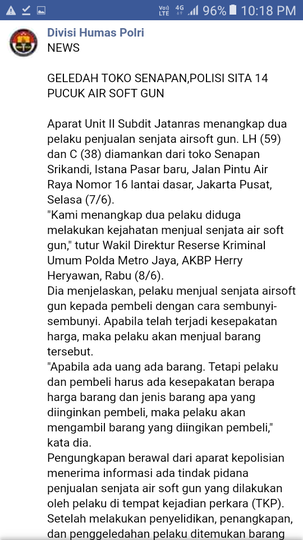 Membahas Airsoft Gun, Kenapa Sekarang Menjadi Tabu