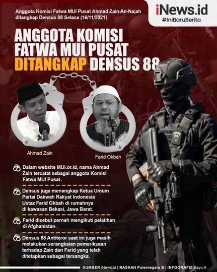 Buntut Pengurus MUI Terduga Teroris, Tagar Bubarkan MUI Bermunculan! Kamu Setuju?