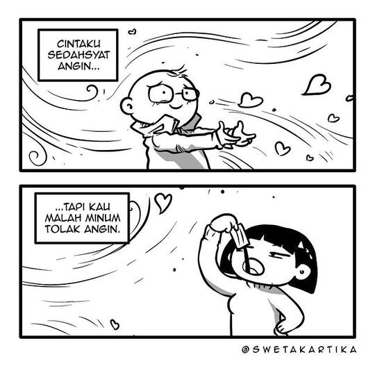 Admin Gercep Numpang Promosi, Komikus Ini Sindir dengan Nomor Rekening