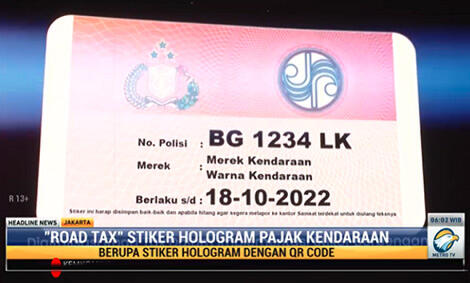 Bukan Stiker RFID, Inilah Stiker Baru yang Bikin Lebih Sakti Kendaraanmu, Ayo Pasang!