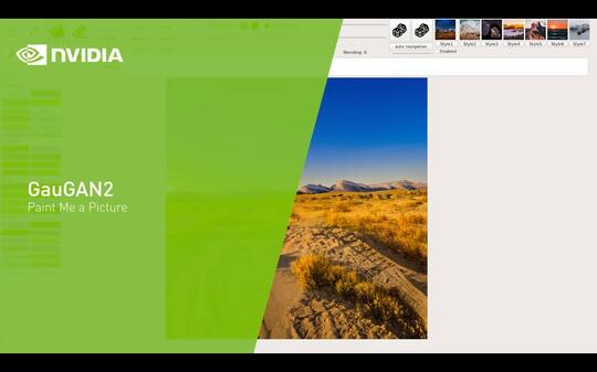 NVIDIA GauGAN2: Kecanggihan AI Merubah "Kata" Menjadi "Nyata"