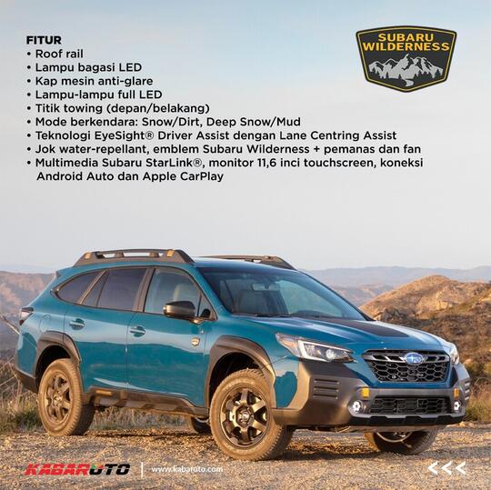 Subaru Outback Wilderness, Menjadi Kian Tangguh