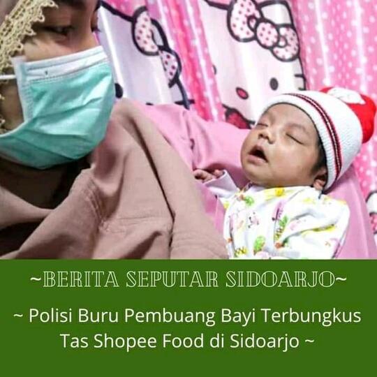 Bayi Perempuan Dibuang, "Mohon Maaf Saya dan Istri Belum Mampu Membesarkan Anak Ini"