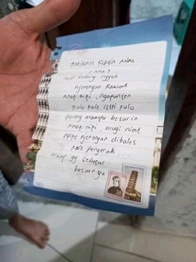 Bayi Perempuan Dibuang, "Mohon Maaf Saya dan Istri Belum Mampu Membesarkan Anak Ini"