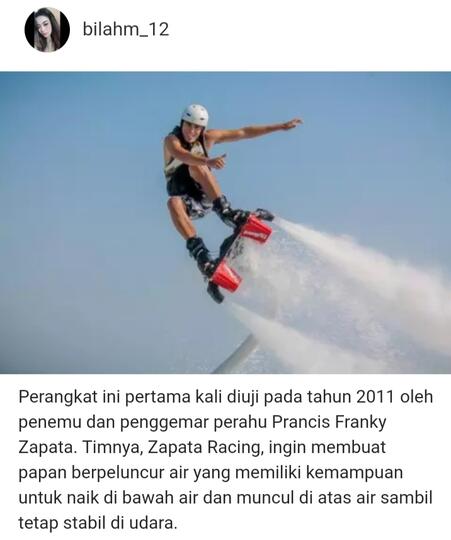 Flyboard Air: Serunya Bikin Nagih